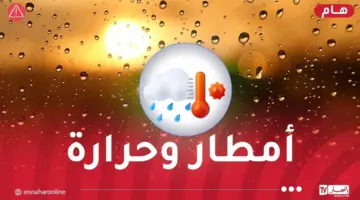تساقط أمطار على هذه الولايات ثاني أيام العيد – النهار أونلاين